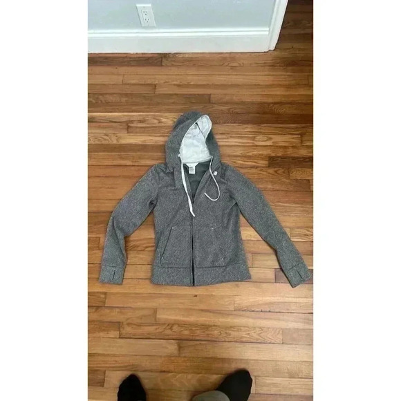 The North Face Women’s Sweatshirt Full Zip Front Gray Size XS - Picture 4 of 7
